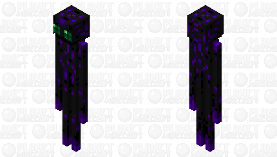 Enderman (true to drops) Minecraft Mob Skin