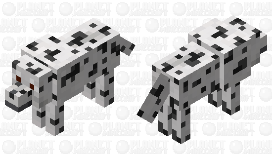 Dálmata Minecraft Skin