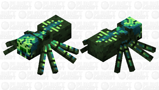 Swamp bone spider Minecraft Skin