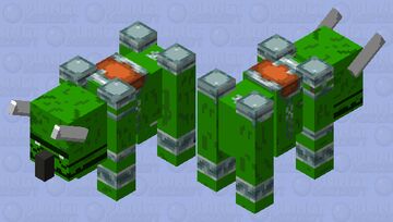 Dinasour raveger Minecraft Mob Skin