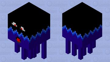 blue fire Minecraft Mob Skin