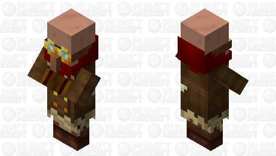 Villager / profession: aviator Minecraft Skin