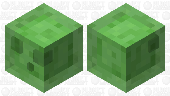 Normal slime. Minecraft Skin