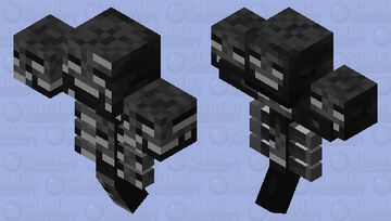 witherd wither i die Minecraft Mob Skin