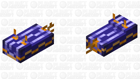 Tropical sea slug Minecraft Skin