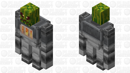 Golem Iron / of the group illager / re-texturing / Clean / without plants and a watermelon Minecraft Skin