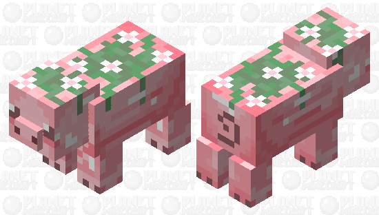 *~.mossy piggy.~* Minecraft Skin