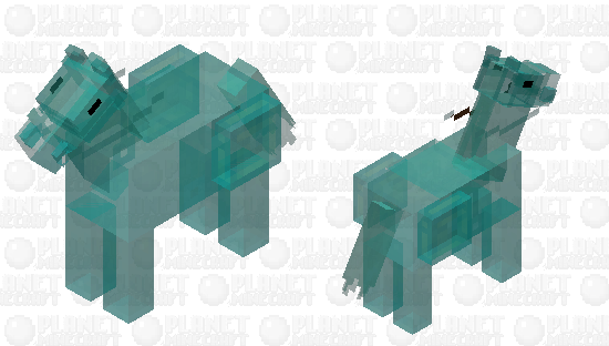 ghost horse Minecraft Skin