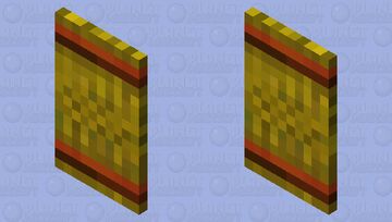 Hay cape Minecraft Mob Skin