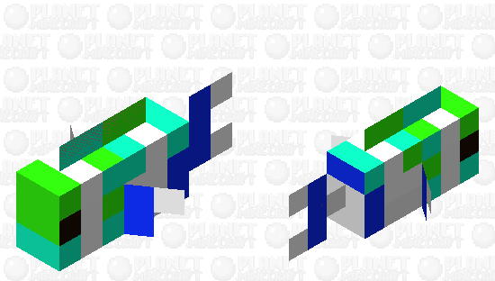 poisson tropical Minecraft Mob Skin