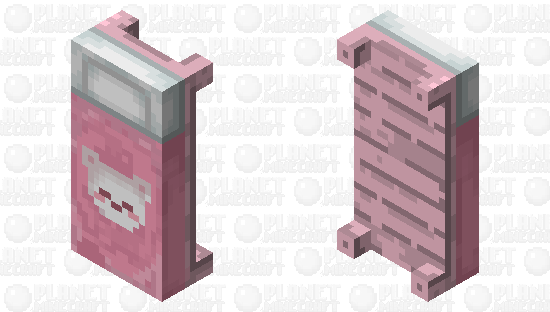 ♥ Pink Bed. Minecraft Skin