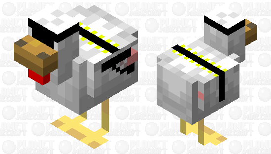 Agent Chicken Minecraft Mob Skin