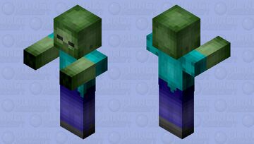 remastered zombie Minecraft Mob Skin