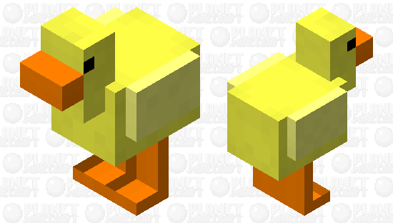Spring Chick Minecraft Mob Skin
