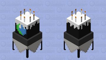 C A K E (My B-Day) Minecraft Mob Skin