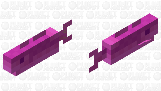 Pink Cod Minecraft Mob Skin