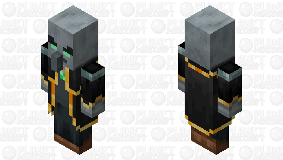 Revamped Evoker Minecraft Skin