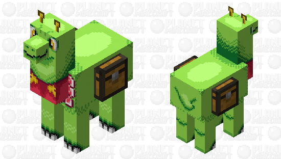 Meganium - Pokemon Llama Replacer Minecraft Skin