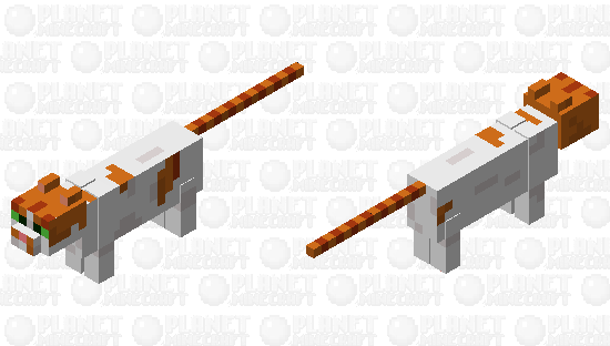 Organe cat Minecraft Mob Skin