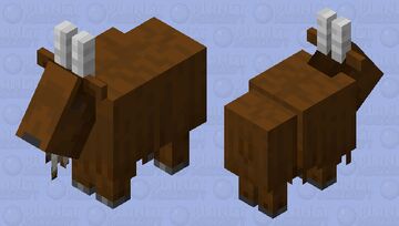 My Brown Goat Minecraft Mob Skin