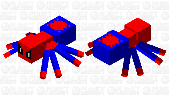 spiderman Minecraft Skin