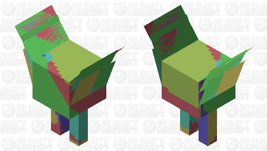 colorfull strider Minecraft Mob Skin