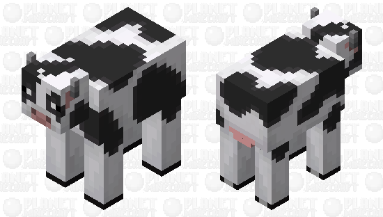 Dairy Cow Minecraft Skin