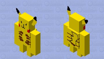 Pika pika Minecraft Mob Skin