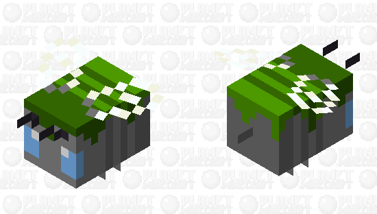 Stone Bee Minecraft Mob Skin