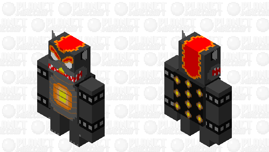 bowser fury (super mario) Minecraft Skin