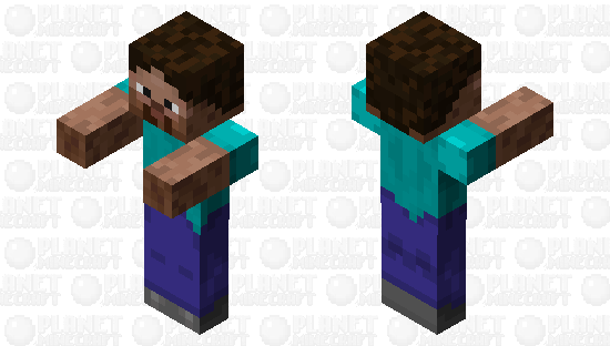 Unstable Steve Clone Minecraft Skin