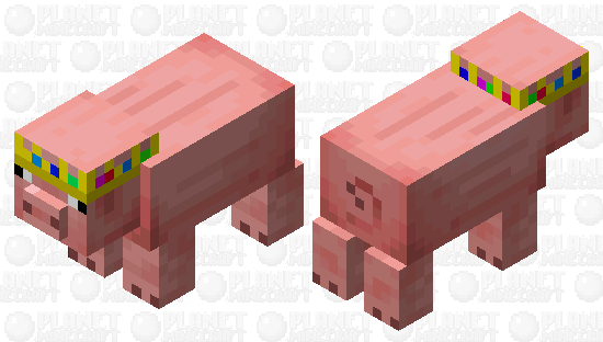 Techno Pig (HD) Minecraft Skin