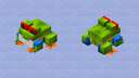 Red-Eyed Tree Frog Minecraft Mob Skin