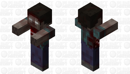 Zombie Steve Minecraft Skin