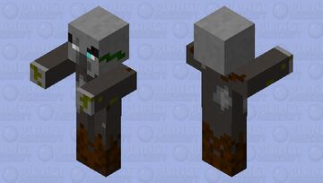 zombie illager Minecraft Mob Skin