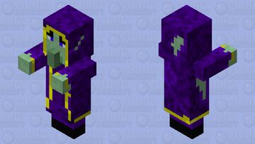 zombie mage Minecraft Mob Skin