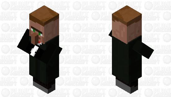 Secret Agent Minecraft Mob Skin