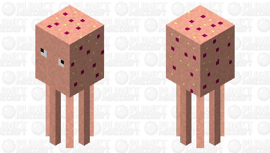 Poisonous Squid Minecraft Mob Skin