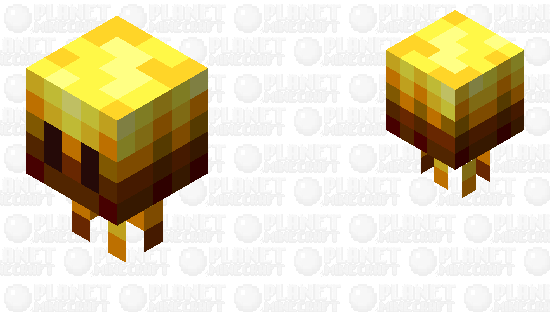 Blaze Allay Minecraft Skin