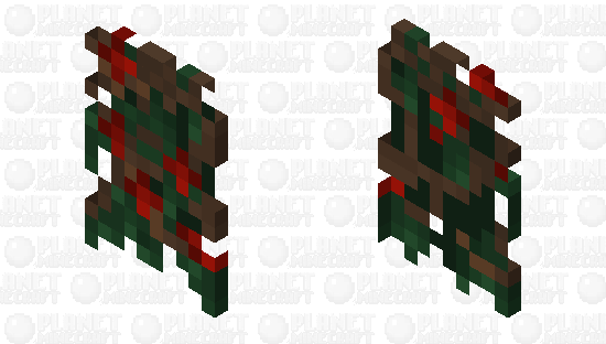 Holly and Ivy Cape Minecraft Skin