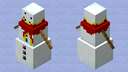 Snowman With Scarf Minecraft Mob Skin