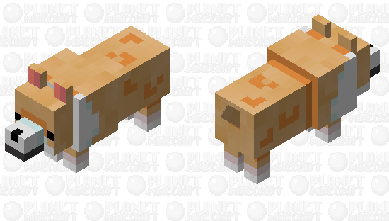 Remake of corgi Minecraft Skin