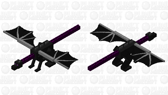 ender dragon utextured Minecraft Mob Skin