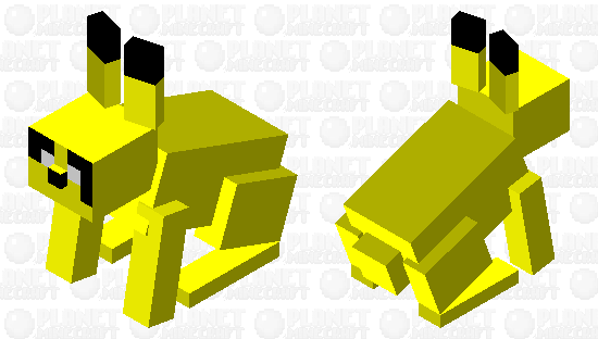 Pikachu Minecraft Mob Skin