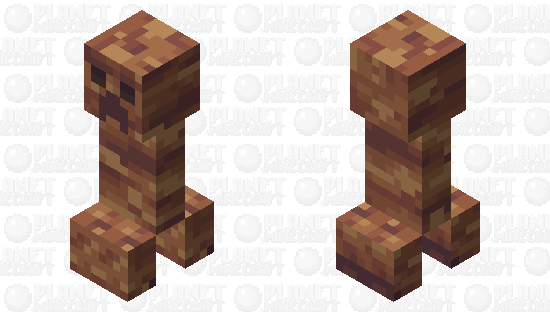 Dirt creeper (Re texture) Minecraft Mob Skin