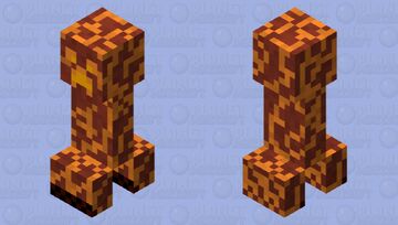 Magma Creeper Texture Minecraft Mob Skin