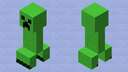 Simplefied creeper Minecraft Mob Skin