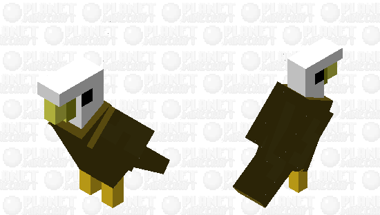 bald eagle Minecraft Mob Skin