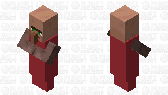 Aldeão jogador de basquete (apareceu em um vídeo do Groxmc) Minecraft Skin