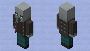 Lone Vindicator Minecraft Mob Skin